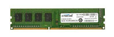 Crucial - CT25664BA1339 - Memory 2GB DDR3-1333MHz PC3-10600 240-Pin DIMM
