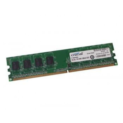 CT12864AA800.8FE - Crucial - 1GB PC2-6400 non-ECC Unbuffered DDR2-800MHz CL6 240-Pin DIMM 1.8V Memory