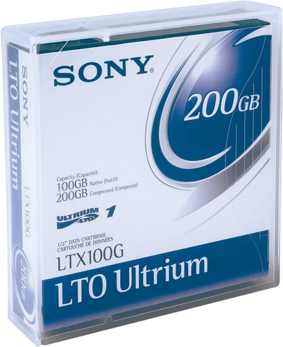Sony - LTX100G - Data Cartridge LTO-1 100GB Native 200GB Compressed