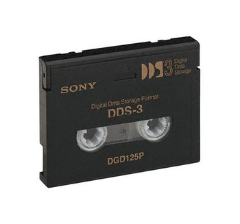Sony - DGD125PWW - Tape Cartridge 12GB Native 24GB DDS-3
