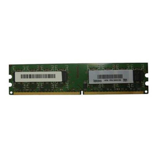 30R5126 - IBM - 1GB DDR2-667MHz PC2-5300 Non-ECC Unbuffered CL5 240-Pin UDIMM 1.8V Dual Rank Memory Module