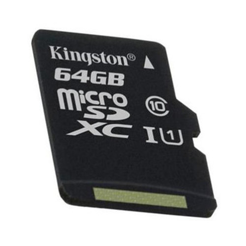 SDCAC/64GBSP - Kingston 64GB Class10 microSDHC UHS-I U3 Action Camera Flash Memory Card