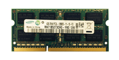Samsung 4GB DDR3-1600MHz SoDimm Memory M471B5273CH0-YK0