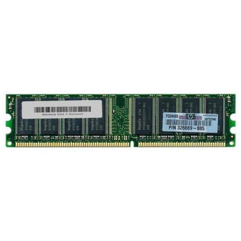 HP - 326669-885 - Memory 1GB DDR Non-ECC PC-3200 400MHz
