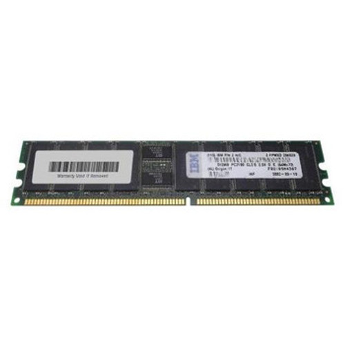 09N4307 - IBM - 512MB DDR-266MHz PC2100 ECC Registered CL2.5 184-Pin RDIMM 2.5V Single Rank Memory Module