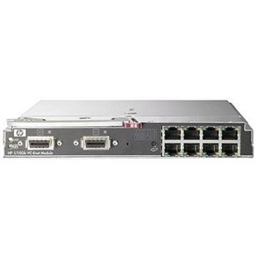 399593-B22 - HP - Proliant BL-C7000 8-Ports RJ-45 10Gbps Virtual Connect Ethernet Module for c-Class BladeSystem