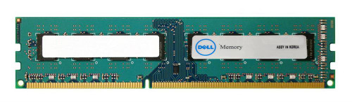 Dell 8GB DDR3-1600MHz Memory Module 370-ACLY DIMM 240-Pin Dual Rank Unbuffered Low Voltage