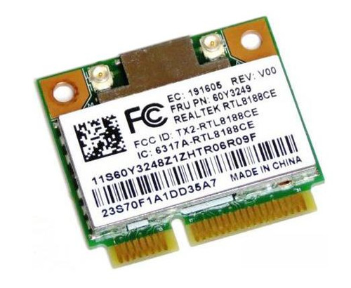 Lenovo - 60Y3249 - Wireless Network Card 802.11b/g/n Mini-PCI Express