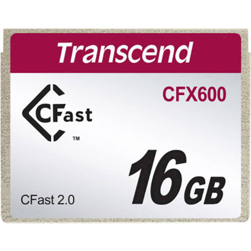Transcend - TS16GCFX600 - Flash Memory Card 16GB CFast 2.0