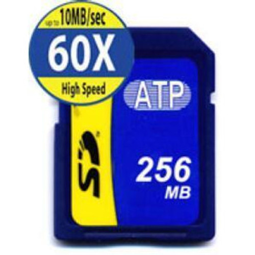 AF256SD - ATP - 256MB 60x Super Hi-Speed SD Flash Memory Card