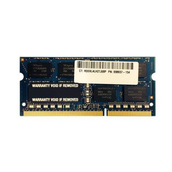 HP - 698657-154 - Memory 8GB DDR3 1600MHz SoDIMM Non-ECC