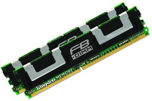 Kingston - KVR667D2D4F5K2/8G - Memory 8GB DDR2-667MHz PC2-5300 Fully