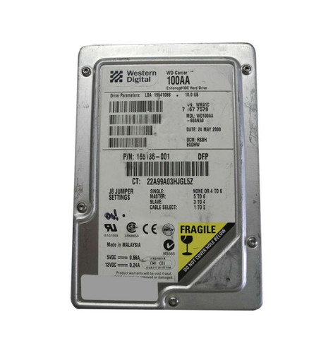 Compaq - 165136-001 - HDD 10GB 5400RPM ATA-100 3.5"