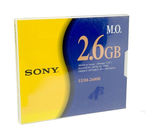 Sony - EDM2600 - Magneto Optical Media 2.6GB 5.25" 4x