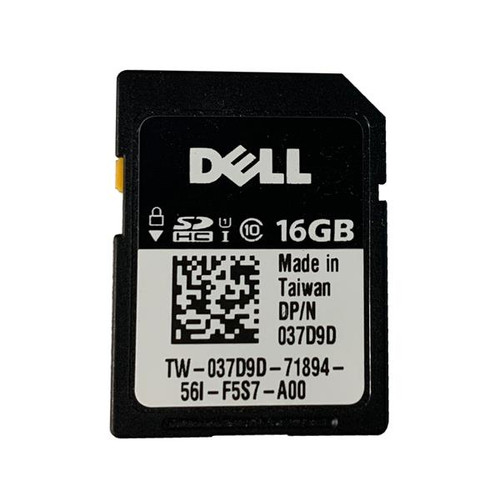Dell SD Card - 037D9D - 16GB Secure Digital
