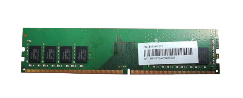 HP - 855846-371 - Memory 8GB DDR4-2400MHz Non-ECC Unbuffered DIMM