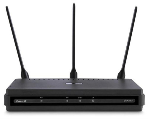 D-LINK DAP-2553 Wireless N Dual Band Gigabit POE Access Point - Wall mounted for high-speed wireless connectivity
