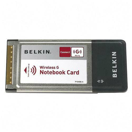 Belkin - F5D7010 - Wireless Network Adapter 802.11g CardBus 54Mbps