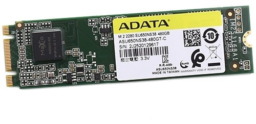 ADATA - ASU650NS38-480GT-C - SSD 480GB SATA 6Gb/s M.2 2280