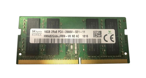 SK Hynix - HMA82GS6CJR8N-VK - Memory 16GB DDR4-2666MHz SoDIMM 260-Pin