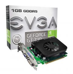 EVGA - 01G-P3-3736-KR - Graphics Card GT 730 1GB GDDR5 128-Bit DVI HDMI
