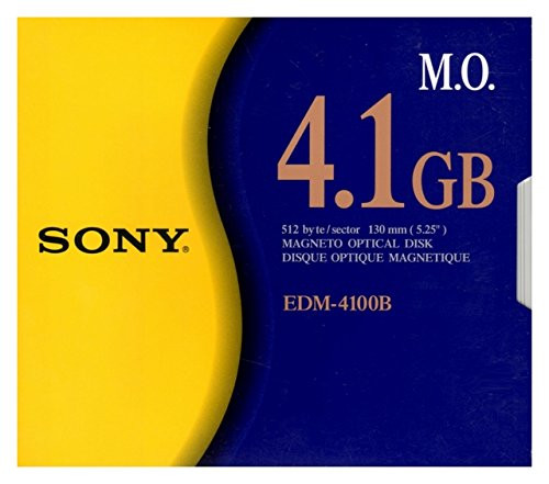 Sony - EDM4100 - Magneto Optical Media 4.1GB 5.25" 8x