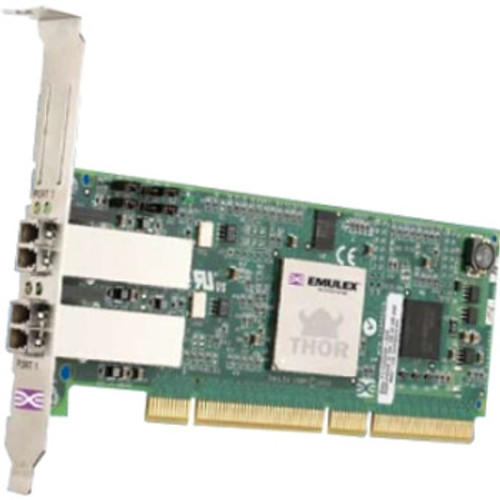 LP1050DC-E - Fujitsu LightPulse 2GB Dual Channel 64-bit 133MHz PCI-x Fibre Channel Host Bus Adapter with Standard Bracket Card Only