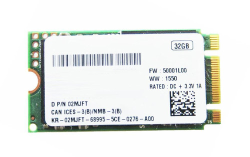 Dell - 02MJFT - SSD 32GB SATA 6Gb/s M.2 2242 MLC