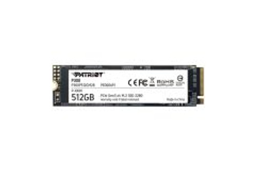 P300P512GM28 - Patriot - PATRIOT MEMORY P300 512GB PCI EXPRESS NVME 3.0 X4 M.2 SOLID STATE DRIVE