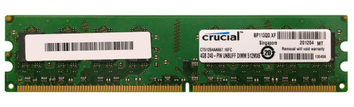 Crucial - CT51264AA667 - Memory 4GB DDR2-667MHz 240-Pin DIMM
