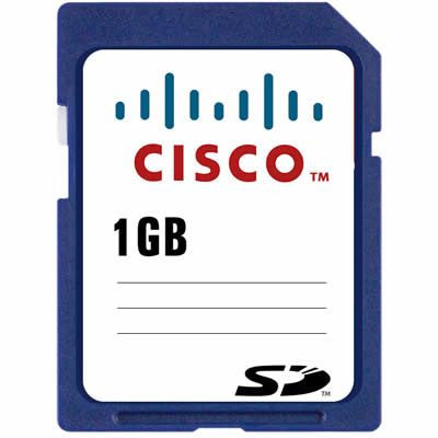 Cisco - SD-IE-1GB= - Flash Memory Card 1GB SD