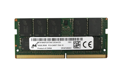 Micron - MTA18ASF2G72HZ-2G3A1ZG - Memory 16GB DDR4-2400 ECC Unbuffered