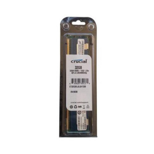 Crucial 32GB DDR3 LR Load Reduced ECC PC3-10600 1333MHz 4Rx4 Memory for ProLiant DL360p Gen8 Servers