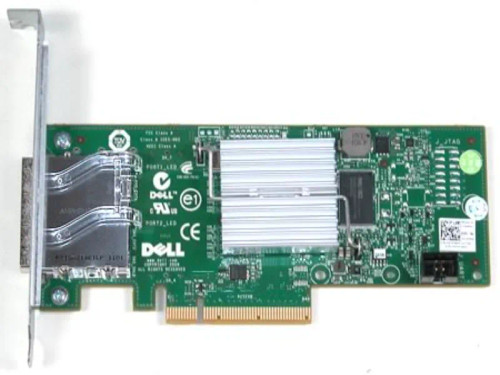 D687J - Dell H200E 6Gb/s SAS Non RAID PCI-Express Dual External Port HBA
