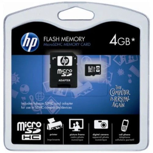 HP - 647444-B21 - microSD Card 4GB Class 6