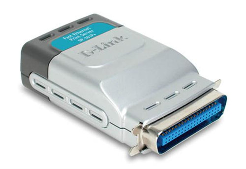 DP-301P - D-LINK - D-Link 10/100Mbps Fast Ethernet Print Server