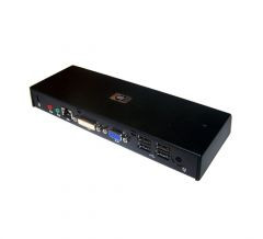 HP - 497652-001 - Docking Station USB 2.0 VGA DVI Network Audio