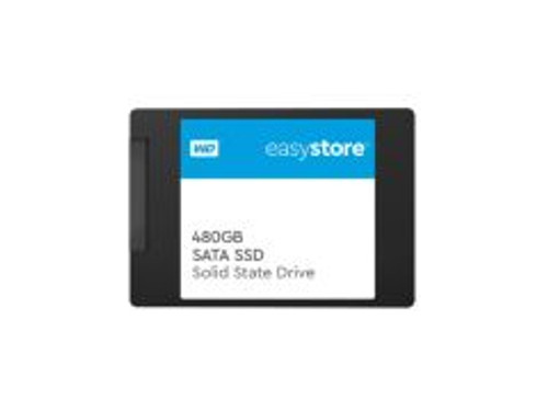 Western Digital easystore 480GB SATA SSD for high-speed storage in computers