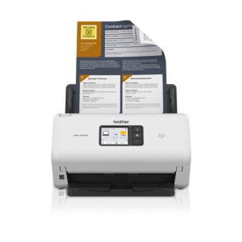 ADS-3300W - Brother 600 x 600 dpi 40ppm USB Ethernet Wireless High-Speed Desktop Document Scanner