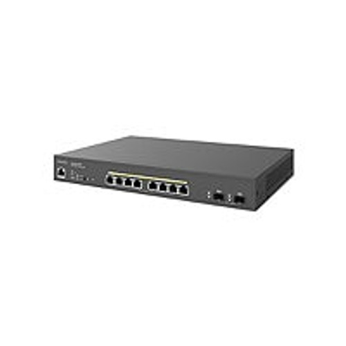 ECS2510FP - Engenius 8-Port 240W PoE+ Multi-Gigabit Cloud Managed Switch with 2 SFP+ Uplink Ports