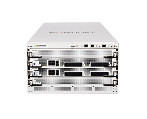 FG-7040E-3-BDL-974-12 - Fortinet 4-Slot 16 x QSFP+ 1 x Manager Module 6U Rack Mountable Chassis with