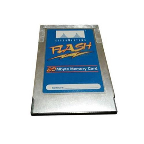 MEM-S3-FLC20M-APP - Cisco 20MB PCMCIA Flash Memory Card for Supervisor Iii
