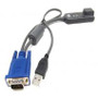 HP USB KVM Cable for KVM Switch, part number 410532-001, compatible with servers, 1.8 meters long