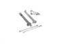 Dell 2U Sliding Ready Rail Kit for PowerEdge R520/R720 Server - Securely mount servers in rack
