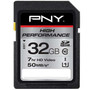 PNY 32GB Class 4 microSDHC Flash Memory Card for data storage in smartphones and tablets
