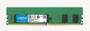 Crucial Technology 8GB DDR4-2400MHz ECC Unbuffered Memory Kit, 2 X 4GB - CT2K4G4WFS824A