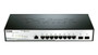 D-Link DGS-1210-10/ME L2 Gigabit Ethernet Network Switch - Black/Gray - 1U - Compatible with Servers