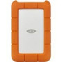 Seagate LaCie Rugged 4TB External Hard Drive USB Type C Orange - Compatible with Desktop - STFR4000800