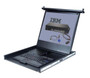 IBM 1U 17 Flat Panel Console Kit w/ Keyboard Mouse Rails - for server rack installation