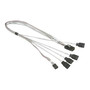 SuperMicro Internal Mini-SAS to 4x SATA Cable CBL-0097L-03